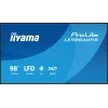 iiyama LE9864UHS-B1AG Signage Display Digital Signage Schermo piatto 2,49 m (98 inch) Wi-Fi 500 cd/m² 4K Ultra HD Nero Processore integrato Android 24/7