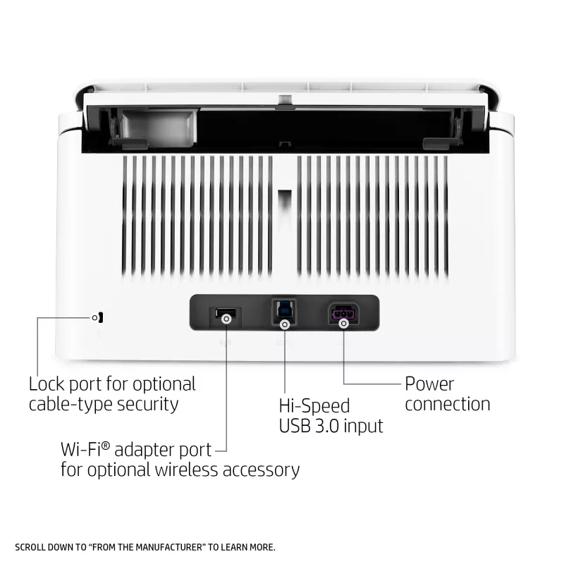 HP Scanjet Enterprise Flow 7000 s3 Scanner a foglio 600 x 600 DPI A4 Bianco