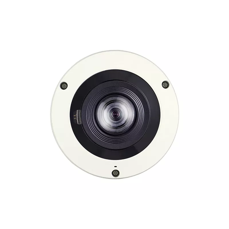 Telecamera IP dome fisheye Hanwha Vision WiseNet X XNF-8010RV, 360°, 2048 x 2048, 1,6 mm, giorno/notte, PoE, IK10, IP66, per esterni