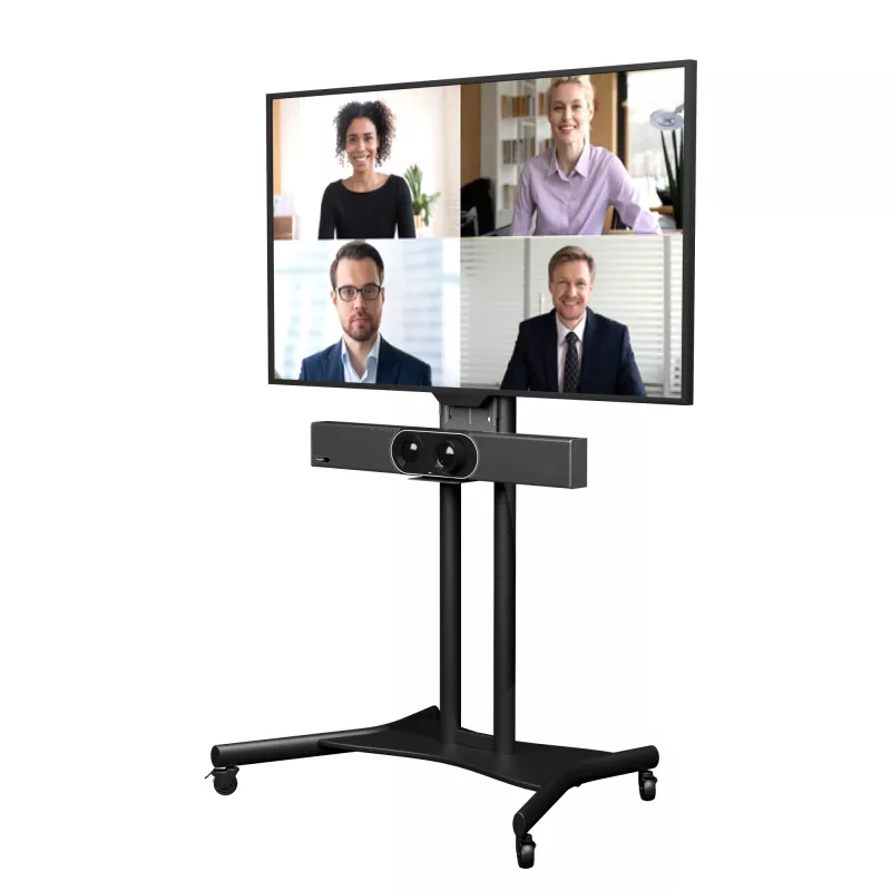 Yealink VCS-TVMount2 staffa a parete nero