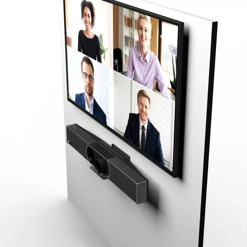 Yealink VCS-TVMount2 staffa a parete nero