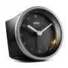 Braun BC07SB-DCF sveglia al quarzo nero, argento