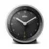Braun BC07SB-DCF sveglia al quarzo nero, argento
