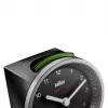 Braun BC07SB-DCF sveglia al quarzo nero, argento