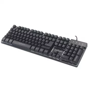 Tastiera USB Manhattan Gaming Metal Base Edition
