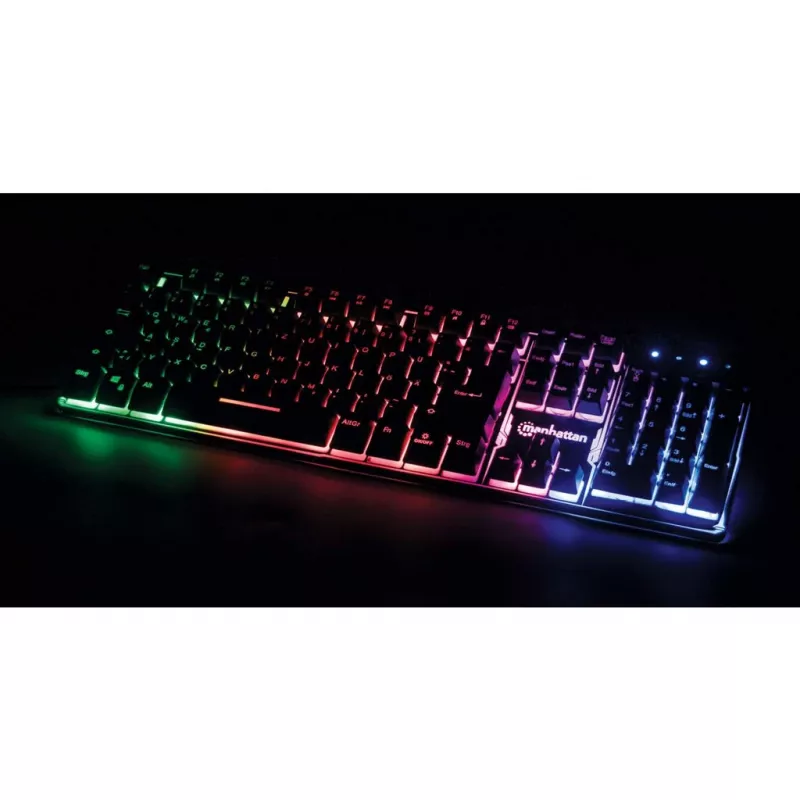Tastiera USB Manhattan Gaming Metal Base Edition