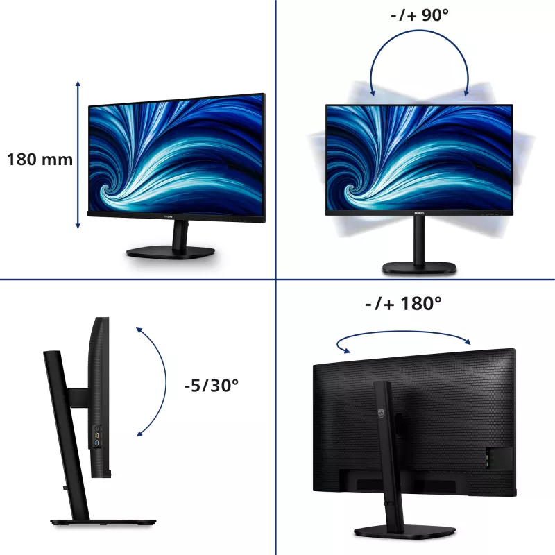 Philips 32B2U3601/00 monitor per computer 80 cm (31,5
