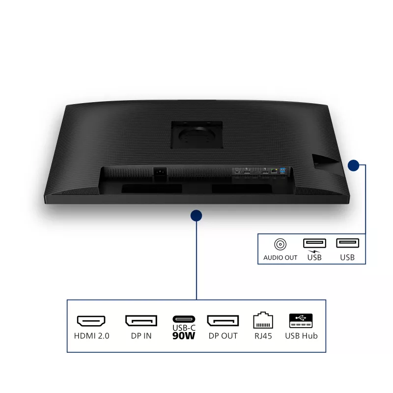 Philips 32B2U3601/00 monitor per computer 80 cm (31,5