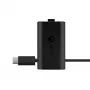 Microsoft Xbox Play & Charge Kit (SXW-00002) batteria ricaricabile con cavo USB-C, nero
