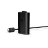 Microsoft Xbox Play & Charge Kit (SXW-00002) batteria ricaricabile con cavo USB-C, nero