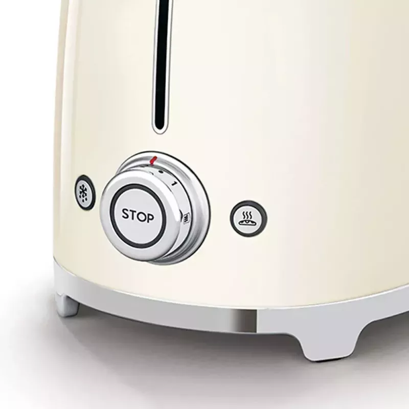 Tostapane Smeg TSF01CREU crema 2 fette