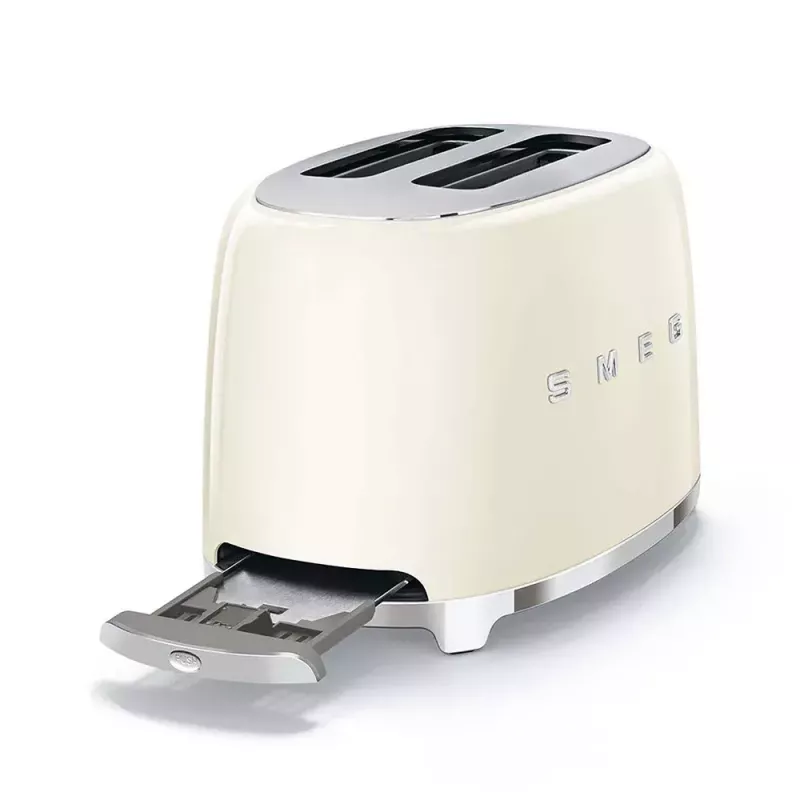 Tostapane Smeg TSF01CREU crema 2 fette