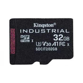 Kingston Technology 32GB microSDHC Industrial C10 A1 pSLC Card confezione singola senza adattatore
