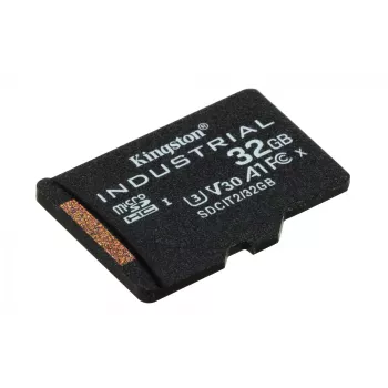 Kingston Technology 32GB microSDHC Industrial C10 A1 pSLC Card confezione singola senza adattatore