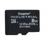 Kingston Technology 8GB microSDHC Industrial C10 A1 pSLC Card confezione singola senza adattatore