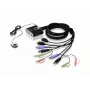 ATEN switch KVM USB HDMI 2 porte con audio, 1920 x 1200 pixel, WUXGA, 0,72 W, nero