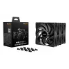 be quiet Pure Wings 3 120mm | PWM high-speed Triple Pack ventole per case computer 12 cm nero 3 pz.