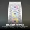 CORSAIR case PC Mid-Tower - 3000d RGB Airflow - bianco