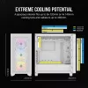 CORSAIR case PC Mid-Tower - 3000d RGB Airflow - bianco