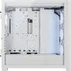 CORSAIR Mid-Tower Smart Case - iCUE 5000X - RGB QL Edition Tempered Glass True - bianco
