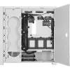 CORSAIR Mid-Tower Smart Case - iCUE 5000X - RGB QL Edition Tempered Glass True - bianco