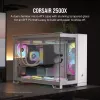 CORSAIR Case PC – 2500X Mid-Tower Dual Chamber Case PC – bianco