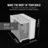 CORSAIR Case PC – 2500X Mid-Tower Dual Chamber Case PC – bianco