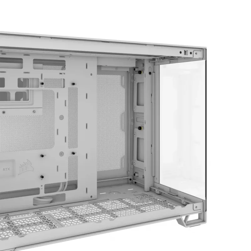 CORSAIR Case PC – 2500X Mid-Tower Dual Chamber Case PC – bianco