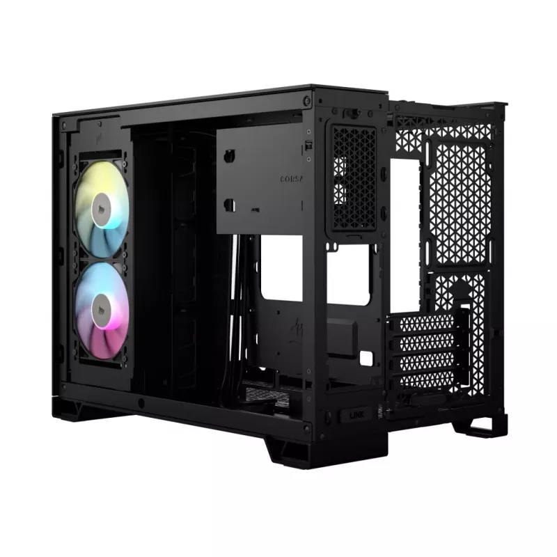 CORSAIR Case PC - Icue Link 2500x RGB Micro ATX Dual Chamber nero