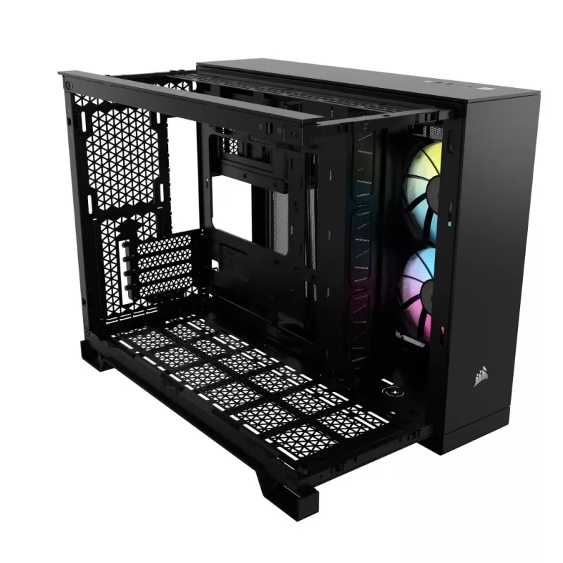 CORSAIR Case PC - Icue Link 2500x RGB Micro ATX Dual Chamber nero