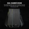 CORSAIR Case PC - Icue Link 2500x RGB Micro ATX Dual Chamber nero