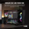 CORSAIR Case PC - Icue Link 2500x RGB Micro ATX Dual Chamber nero