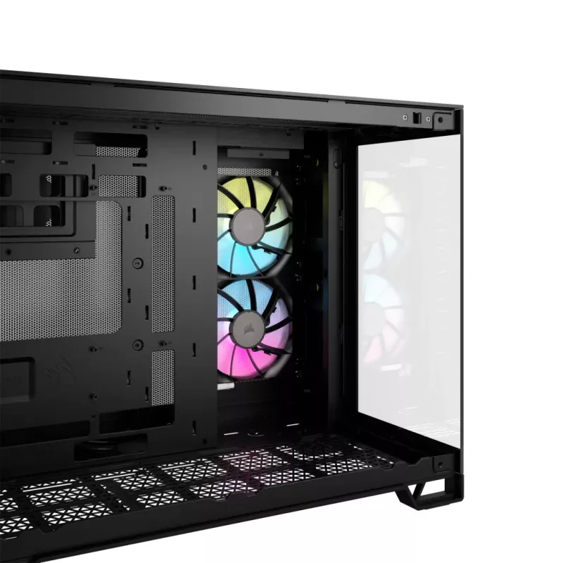 CORSAIR Case PC - Icue Link 2500x RGB Micro ATX Dual Chamber nero