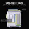CORSAIR Case PC - 3500X Mid-Tower - bianco