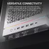 CORSAIR Case PC - Frame 5000D RS High-Airflow Mid-Tower Case PC - bianco