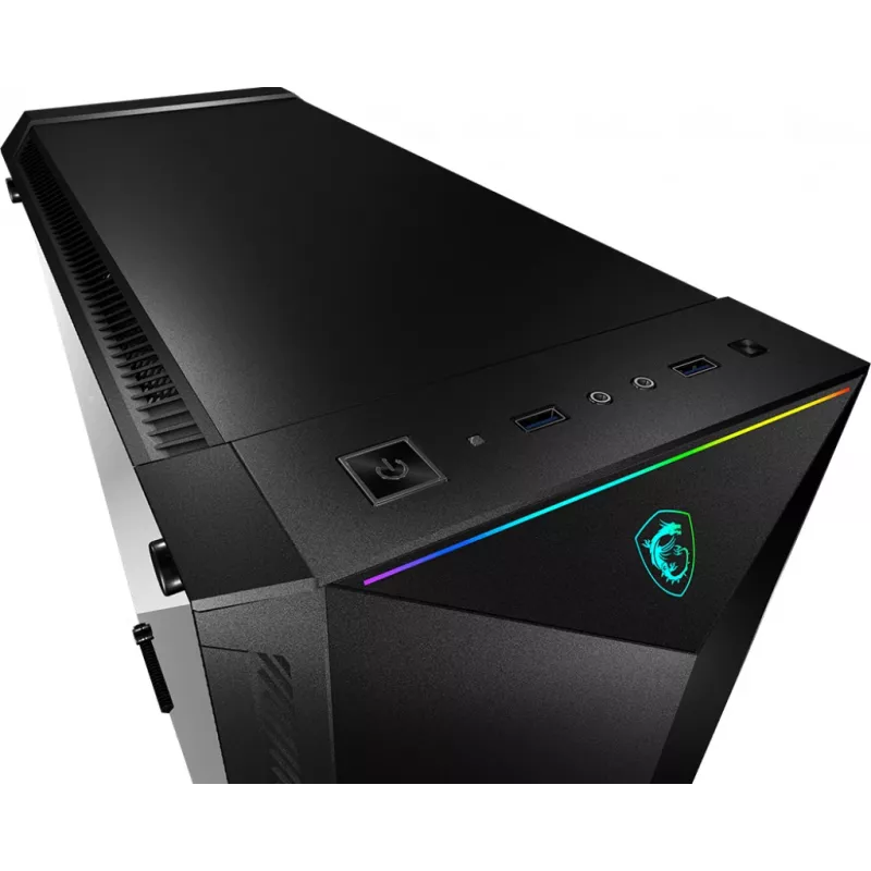 Case per computer da gaming MSI MPG GUNGNIR 100 Midi Tower nero