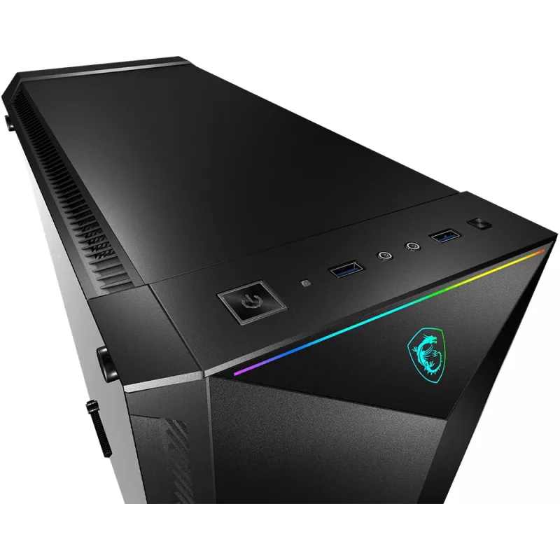 Case per computer da gaming MSI MPG GUNGNIR 100 Midi Tower nero