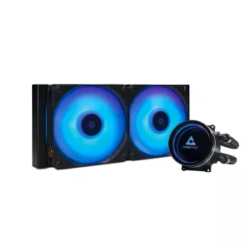 Dissipatore CPU a liquido CHIEFTEC ICEBERG 240 RGB CLC-240-RGB — radiatore da 240 mm, AIO, illuminazione RGB