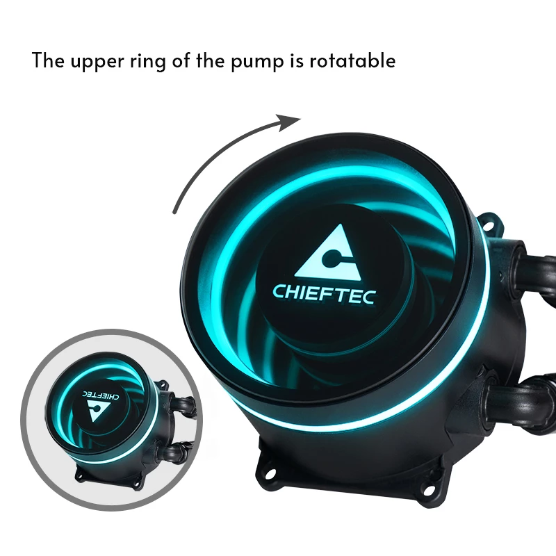 Sistema di raffreddamento Chieftec ICEBERG 360 DARK