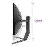 Monitor per computer AOC AGON PRO AG346UCD 86,4 cm (34 pollici) 3440 x 1440 pixel Wide Quad HD QD-OLED nero, grigio