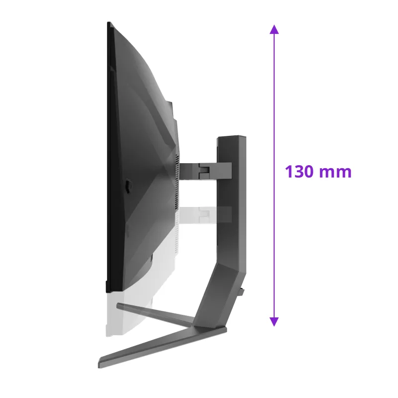 Monitor per computer AOC AGON PRO AG346UCD 86,4 cm (34 pollici) 3440 x 1440 pixel Wide Quad HD QD-OLED nero, grigio