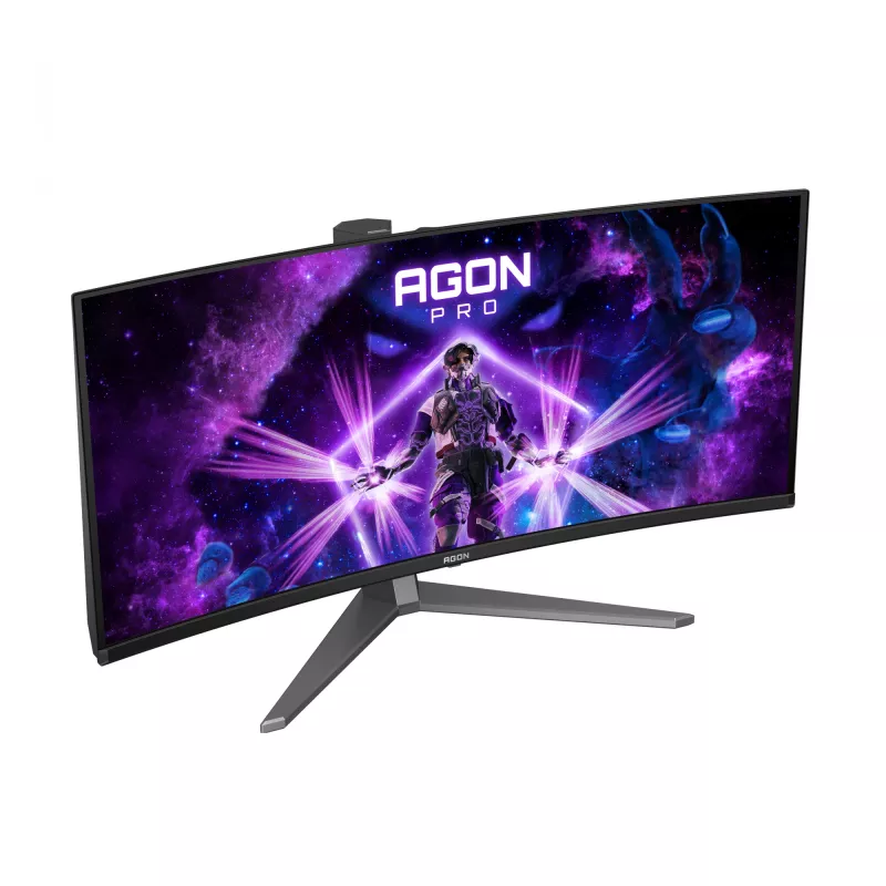 Monitor per computer AOC AGON PRO AG346UCD 86,4 cm (34 pollici) 3440 x 1440 pixel Wide Quad HD QD-OLED nero, grigio