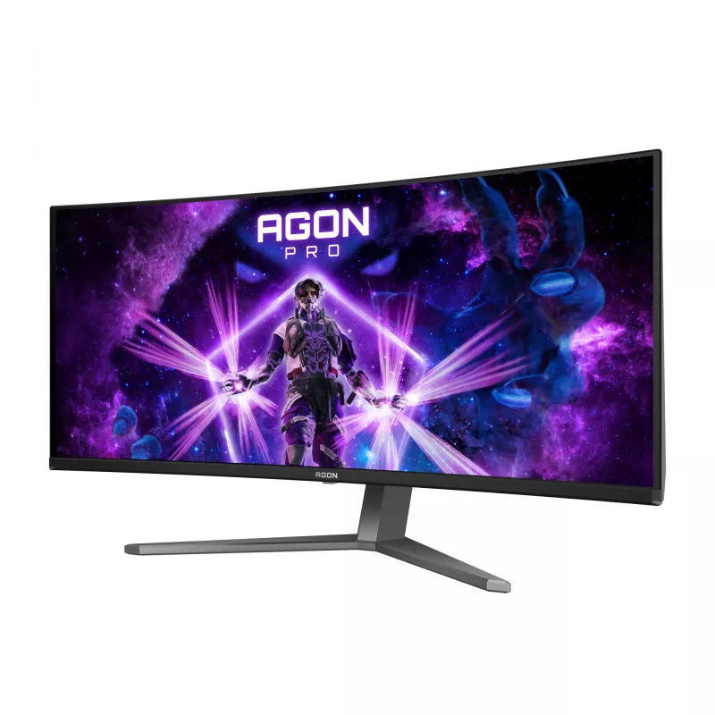 Monitor per computer AOC AGON PRO AG346UCD 86,4 cm (34 pollici) 3440 x 1440 pixel Wide Quad HD QD-OLED nero, grigio