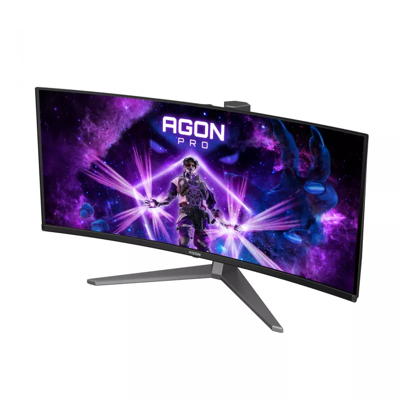Monitor per computer AOC AGON PRO AG346UCD 86,4 cm (34 pollici) 3440 x 1440 pixel Wide Quad HD QD-OLED nero, grigio