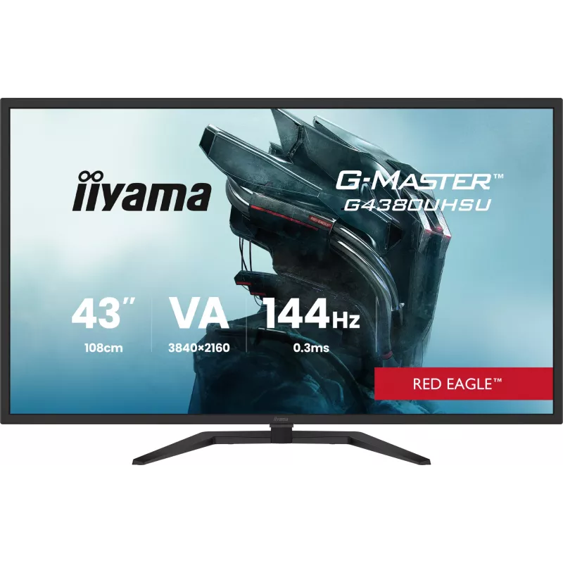 iiyama G-MASTER G4380UHSU-B2 monitor per computer 108 cm (42,5