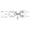 ATEN switch KVM USB 4K HDMI a 2 porte con telecomando per la selezione delle porte