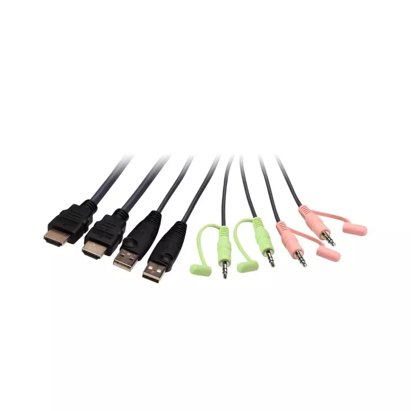 ATEN switch KVM USB 4K HDMI a 2 porte con telecomando per la selezione delle porte