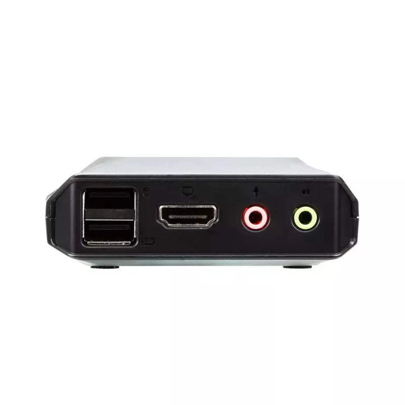 ATEN switch KVM USB 4K HDMI a 2 porte con telecomando per la selezione delle porte