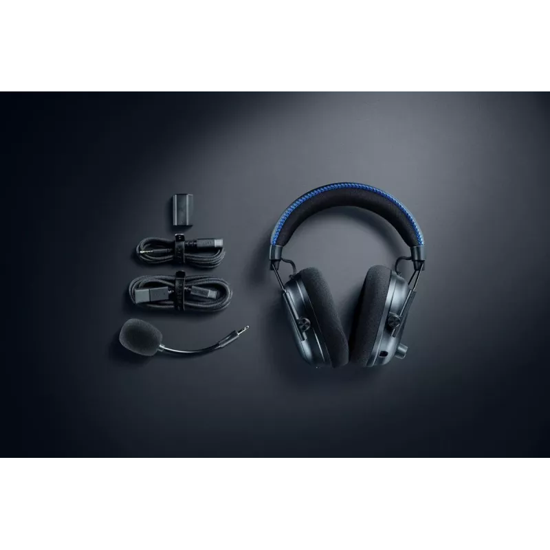 RAZER Cuffie Blackshark V3 Pro - Stereo - Wireless/ USB - Nero per Playstation