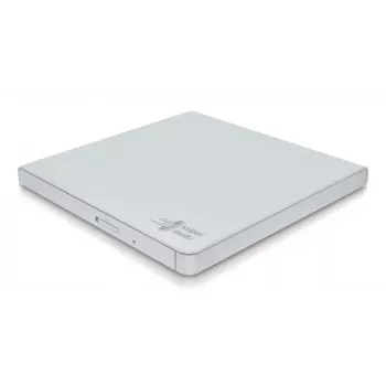 HITACHI-LG DATA STORAGE masterizzatore DVD portatile sottile - Gp57eb40 - USB 2.0 - bianco